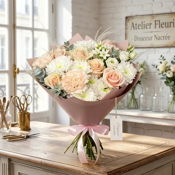 Bouquet Douceur Nacrée