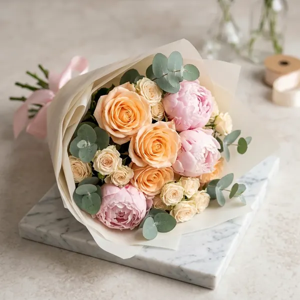 Bouquet Harmonie Pastel