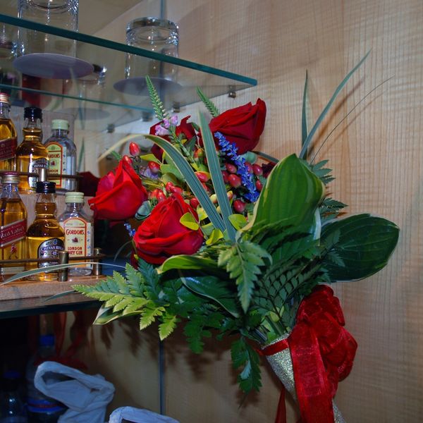 Bouquet Symphonie - 10 Roses Rouges | Livraison 2h